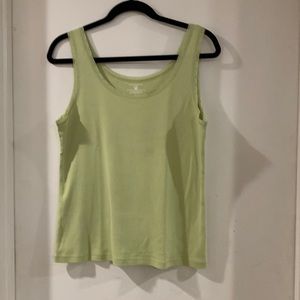 Jones New York Sport lace trimmed tank